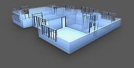 3D architectural building model by Heyspring International